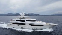A Sanlorenzo SL 46 Steel superyacht 